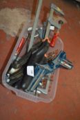 Various Clamps, Grips, Ratchet, etc.