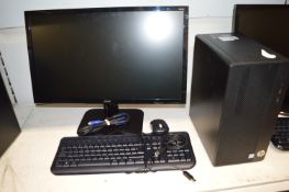 *HP Desktop PC (hard drive removed), Acer Monitor, Keyboard, and Mouse