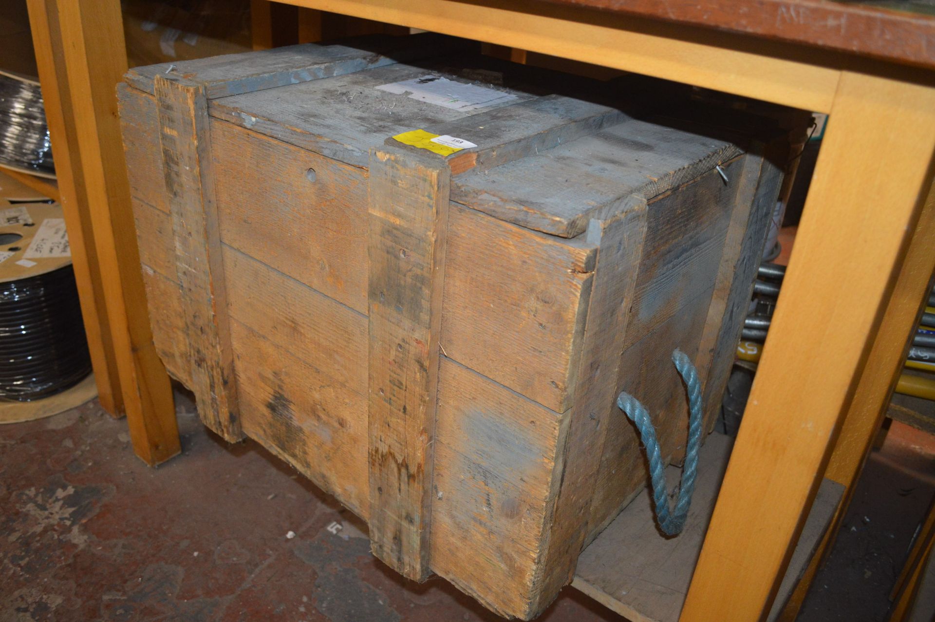 Heavy Duty Storage Crate with Rope Handles ~450x45