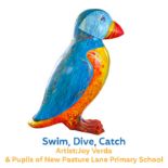 Swim, Dive, Catch by Joy Verda & Pupils of New Pasture Lane Primary School, Bridlington