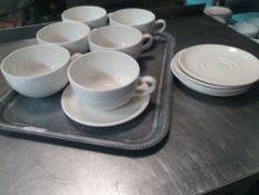* coffee cups - extra large x 6