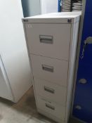 * 4 drawer filing cabinet