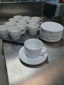 * 12 x coffee cups and saucers