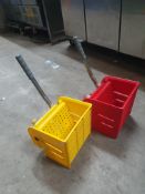 * 2 x mop bucket wringers