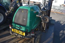 *Ransom MP493 Ride-On Rotary Mower with Front and Side Cutting Attachments, Reg: YX17 MSV,