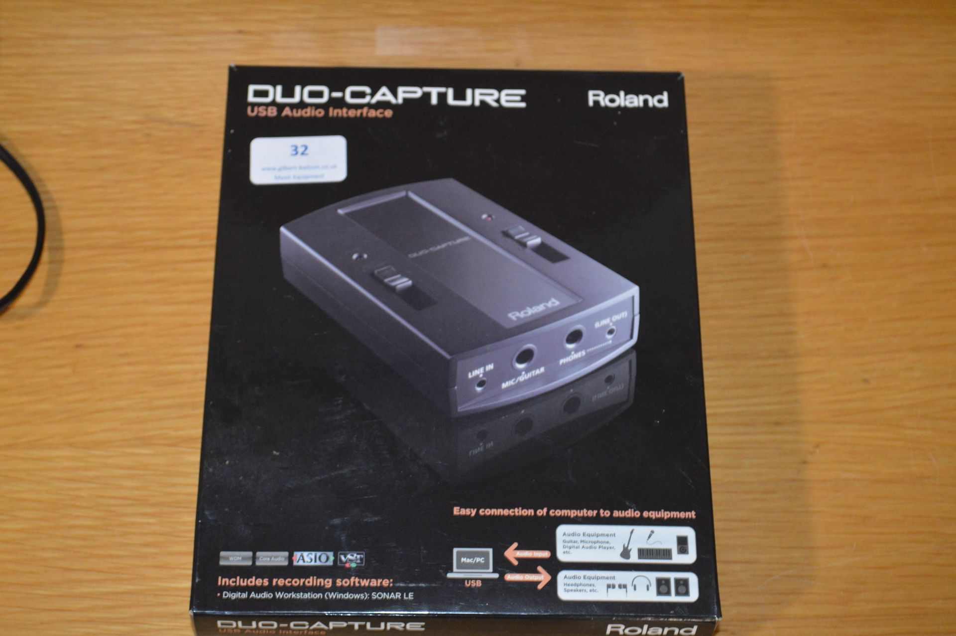 *Roland Duo Capture USB Audio Interface