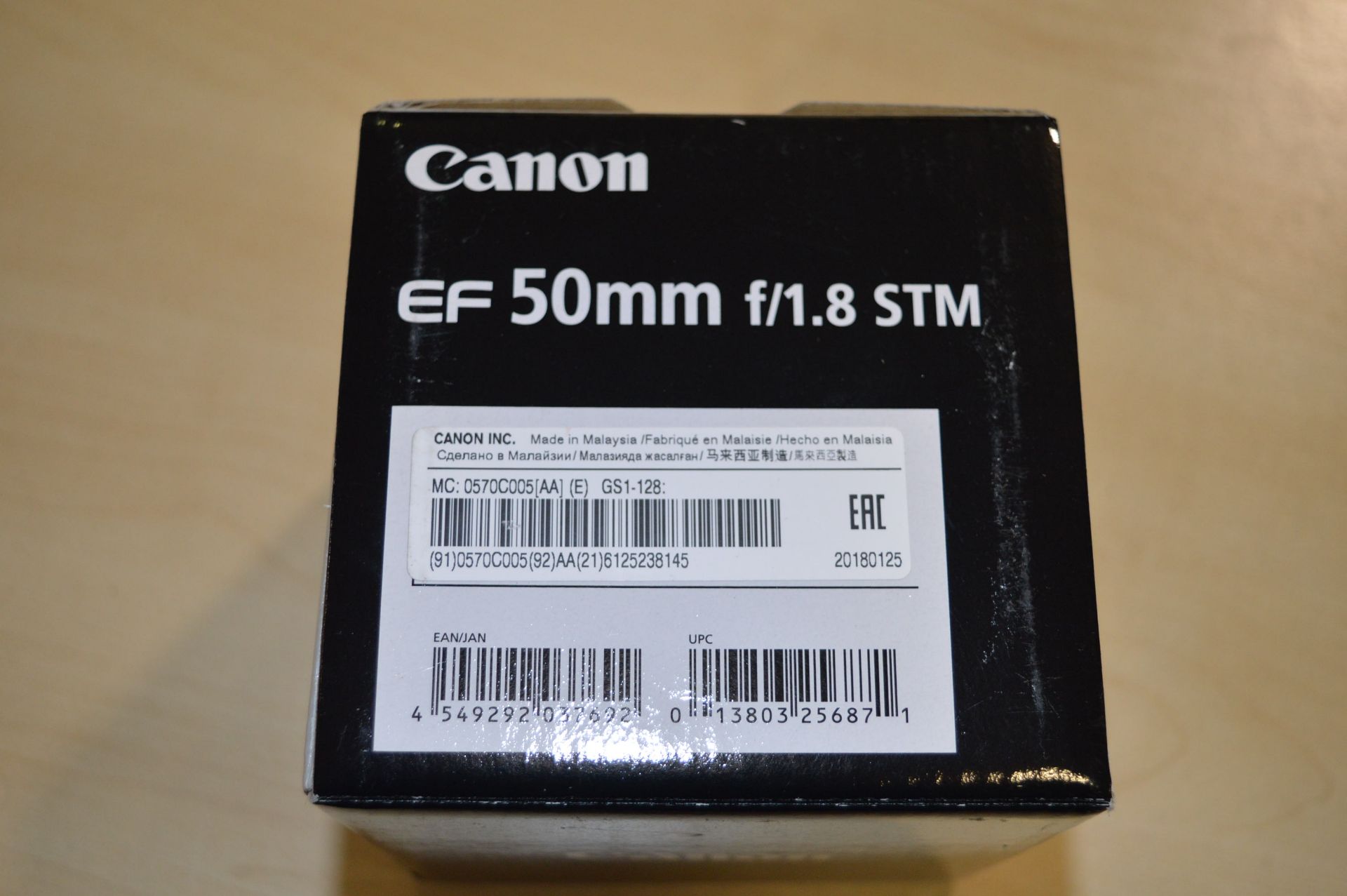 *Canon EF 50mm F-1.8 STM Lens - Image 2 of 2