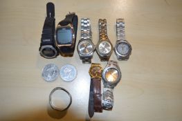 *Various Watches, Coins, etc.