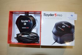 *Spyder 5 Pro Advanced Monitor Calibration