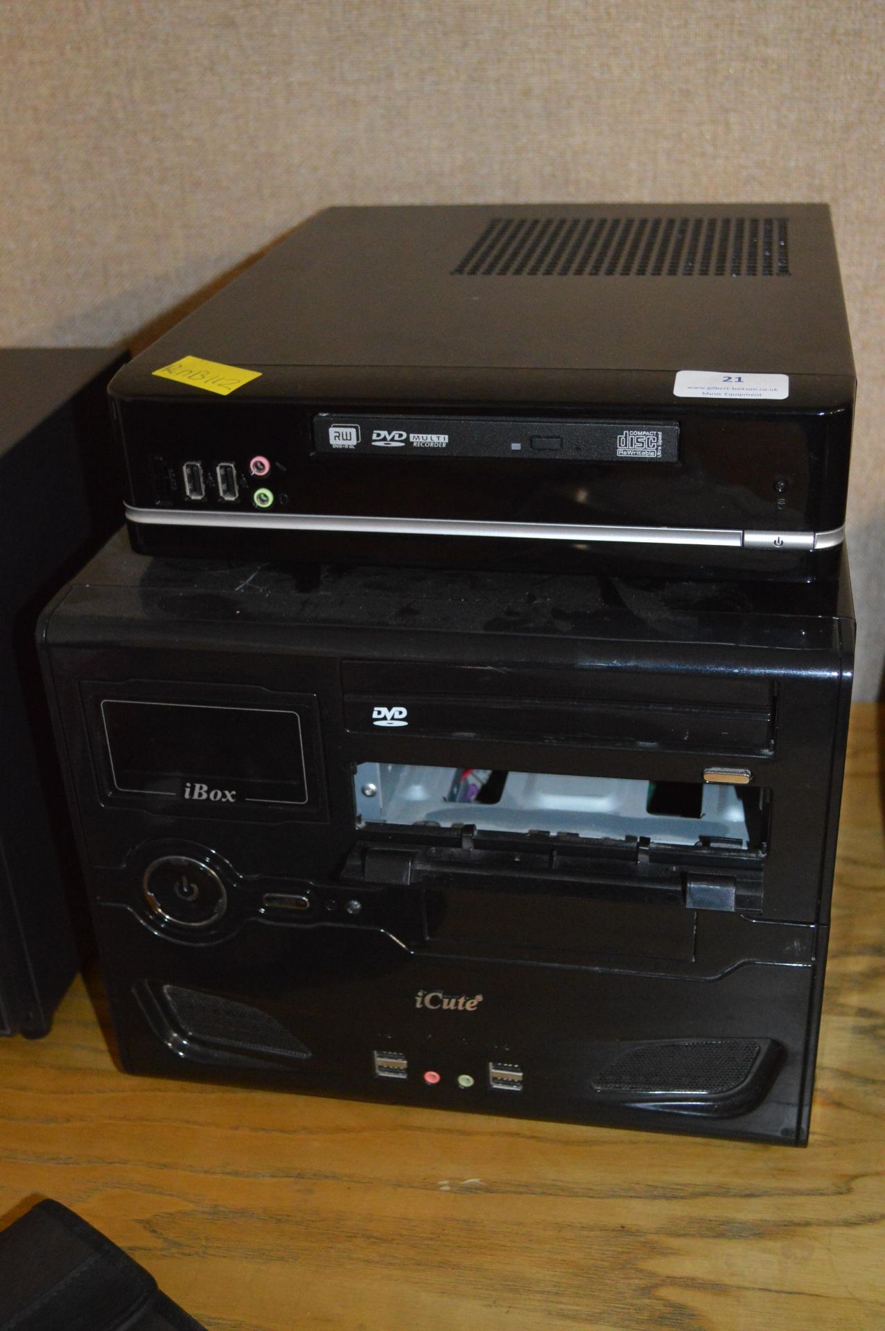 *DVD Player and an iCute DVD Player