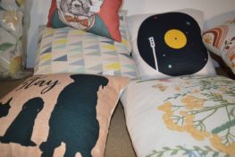 *Five Assorted Scatter Cushions