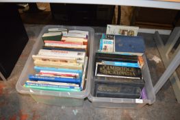 *Two Boxes of Assorted Books Including Cooking, Encyclopaedias, etc.