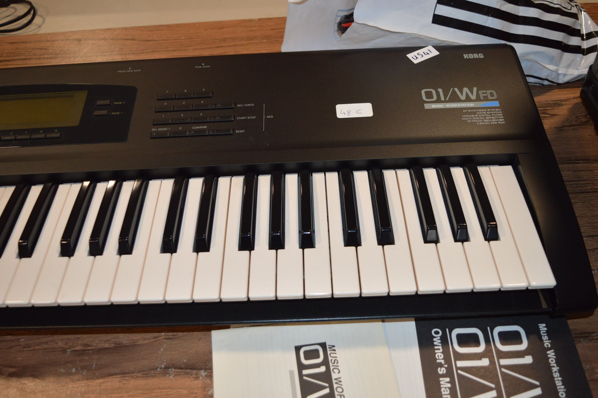 Korg 01/WFD Music Workstation Synthesiser (recently serviced) - Image 3 of 5