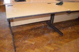 *Lightwood Effect Desk 80x100cm x 74cm tall (Lots 1001 - 1093 are based at Hall Road Academy,