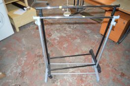 *Two Small Extending Clothes Rails