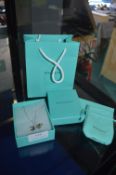 Tiffany & Co. Sterling Silver Heart Pendant with C