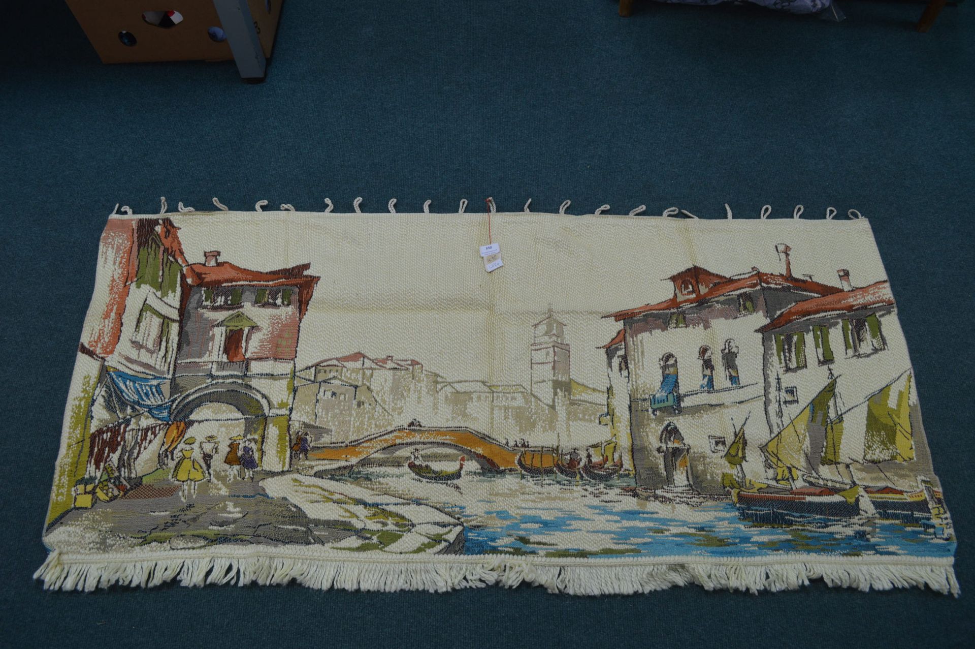 Retro Tapestry Wall Hanging of Venice