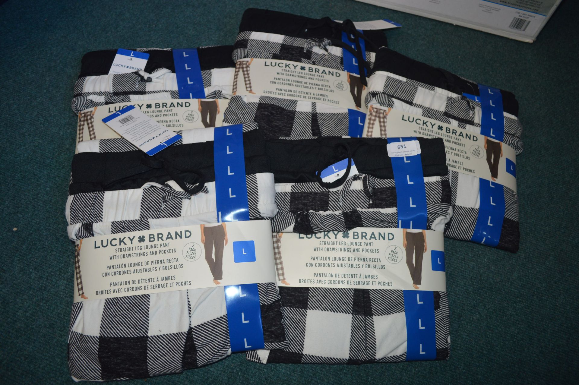 *Five 2pk Lucky Brand Pyjamas Size: L