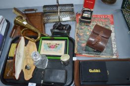 Vintage Collectibles, Opera Glasses, Car Horn, etc