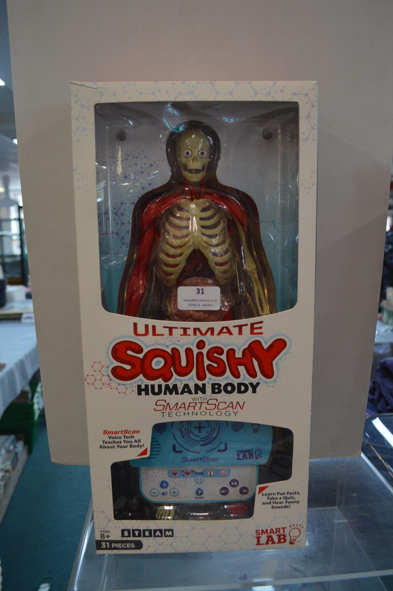 *Ultimate Squishy Human Body with Smart Scan Technology