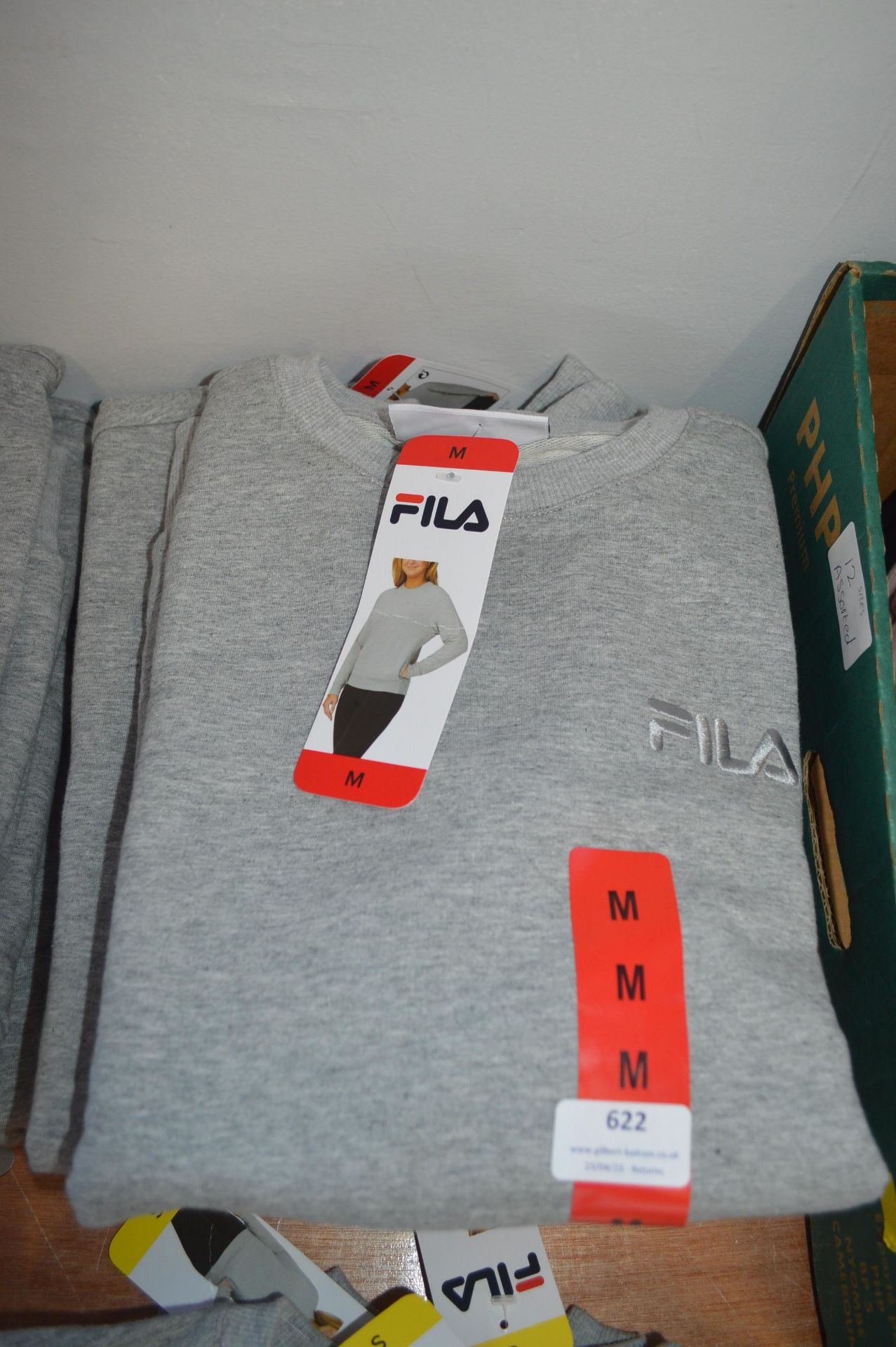 *Five Fila Grey Sweatshirts Size: M