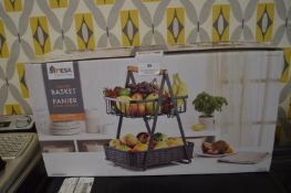 *Mesa Two Tier Fruit Basket