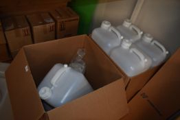 *Two Boxes of 5gal Plastic Containers ~18 total
