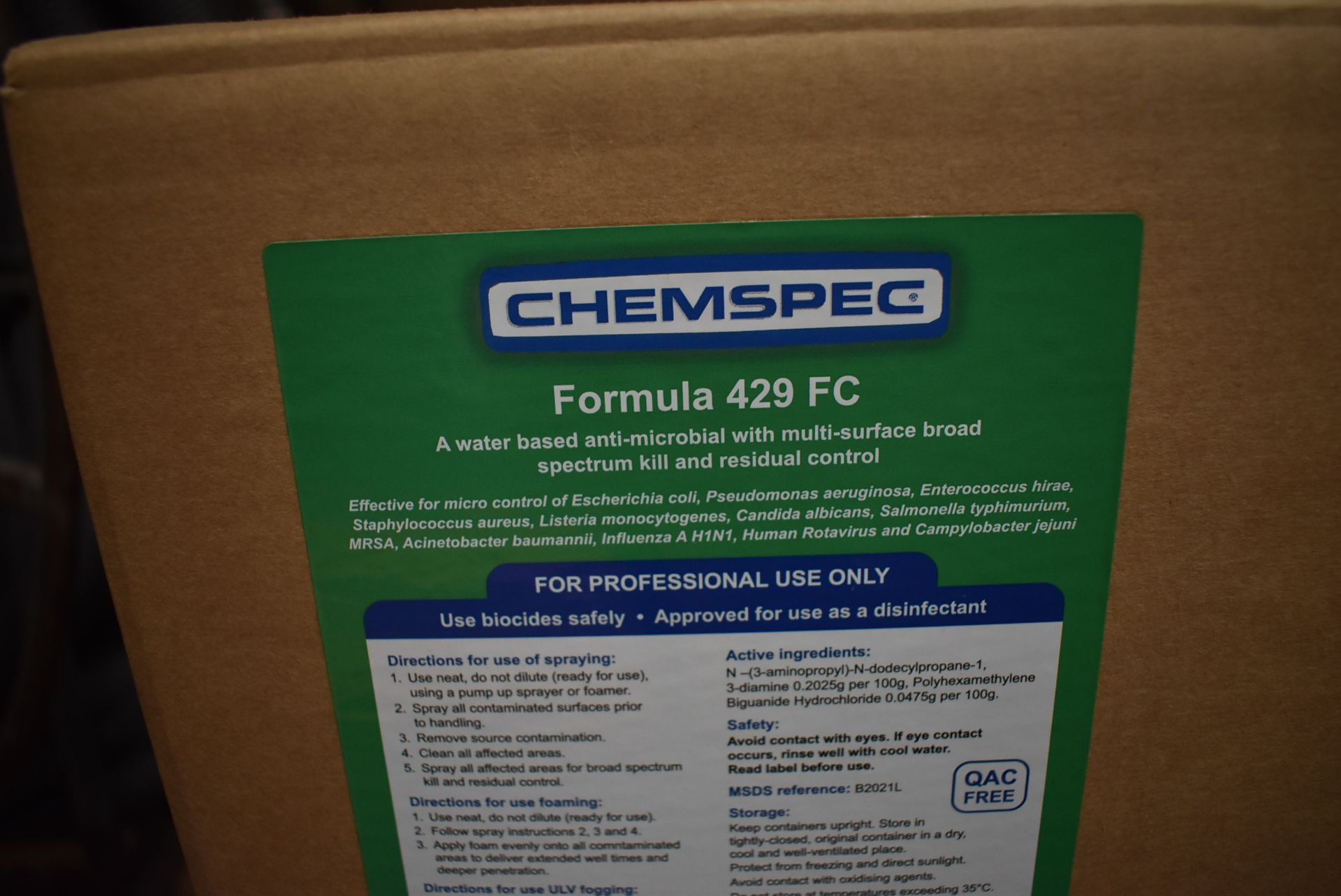 *4x 5L of Formula 429 FC - Image 6 of 6