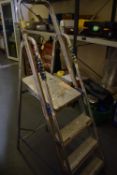 *Aluminium Three Tread Platform Steps