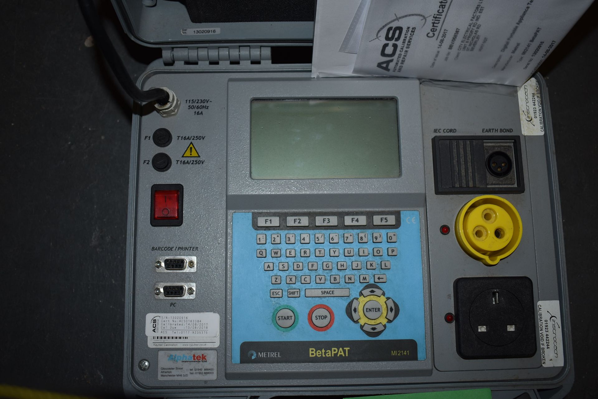 *Metrel BetaPAT ML 2141 PAT Tester - Image 3 of 4