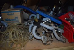 *Contents of Shelf to Include Hydraulic Motors, Pipes, Head Feeders, etc.