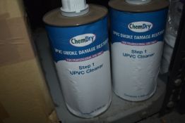 *Three Boxes of 6x 1L of ChemDry Step 1 UPVC Cleaner plus 2 loose