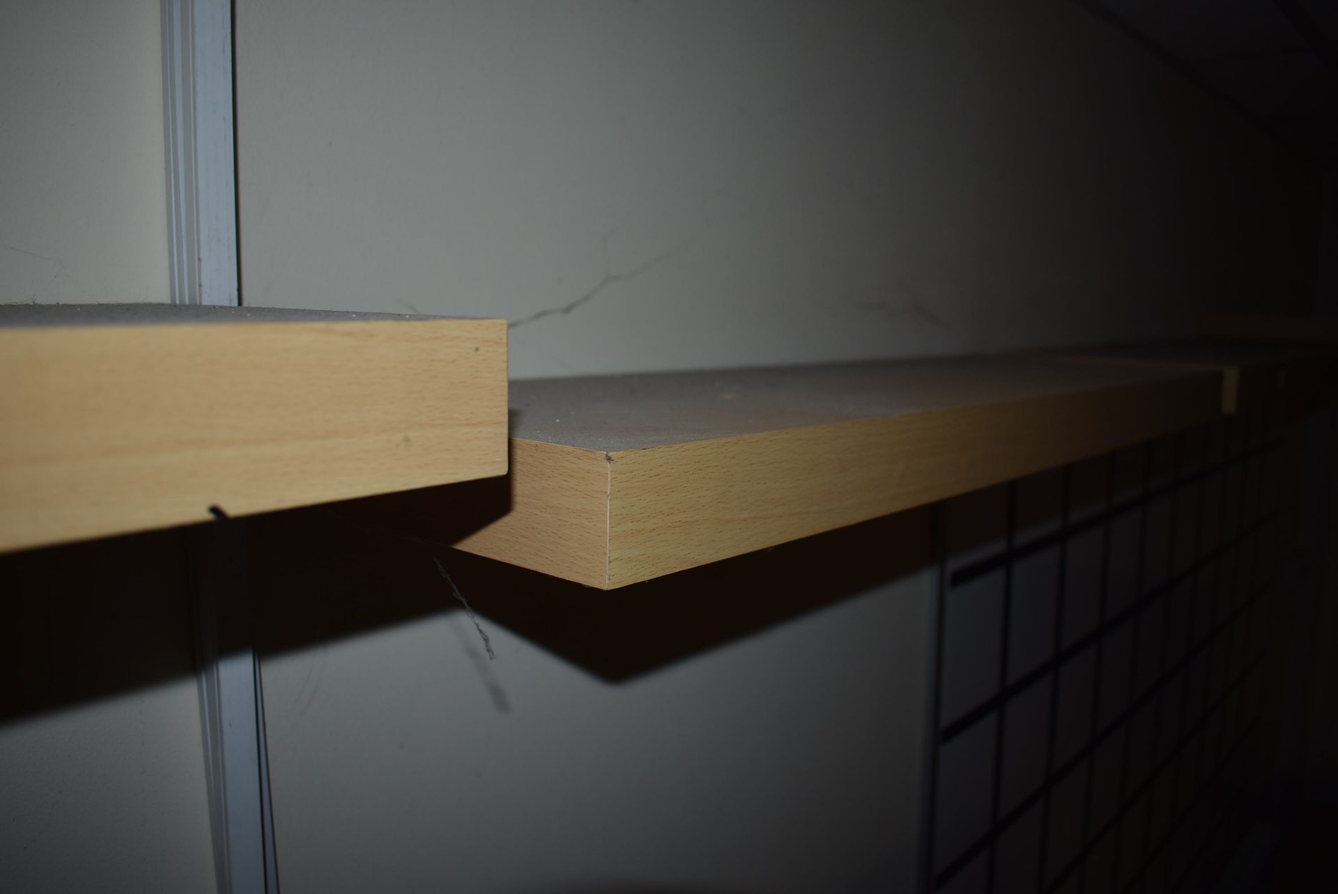 *Four 80x25cm 45mm Wall Shelves Buyer to Remove - Image 4 of 4