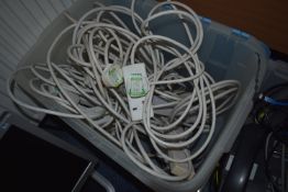 *Tub of Assorted Extension Cables