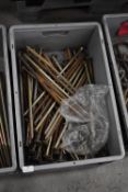 Box of Galvanised Steel Pegs