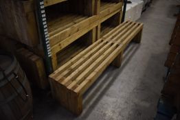 *Tanalised Reclaimed Timber Bench 235cm long