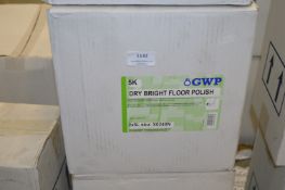 *2x 5L of GWP Dry Bright Floor Polish