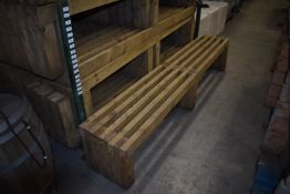 *Tanalised Reclaimed Timber Bench 235cm long