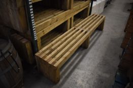 *Tanalised Reclaimed Timber Bench 235cm long