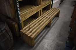 *Tanalised Reclaimed Timber Bench 235cm long