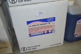 *2x 5L of Chlorinated Dishwash 1E