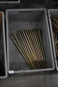 Box of Galvanised Steel Pegs