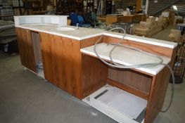 *Corian Top Baristas Counter on Wheels