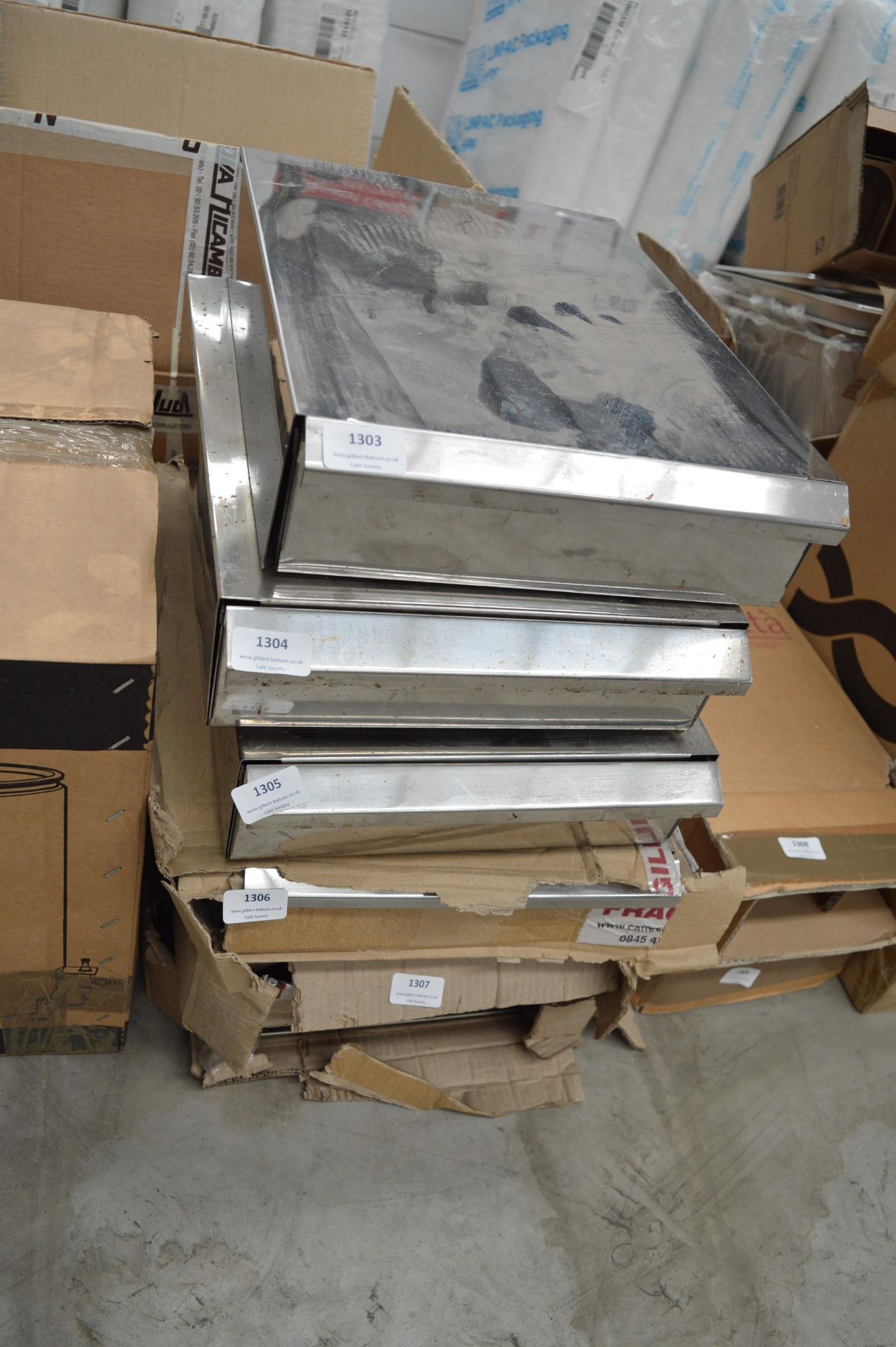*Stainless Steel Knockout Drawer