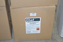 *2x 5L of Chef Tec Cabinet Glass Washer Detergent