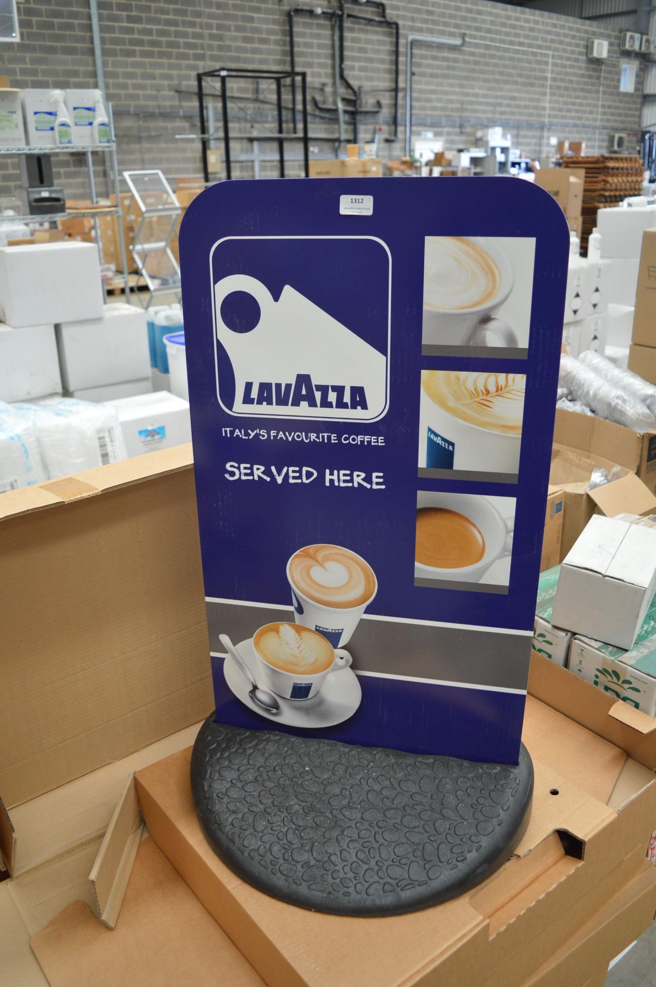 *Lavazza Free Standing Sign