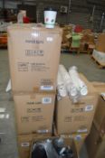 *~2500 12oz Unbranded Double Wall Disposable Coffee Cups and a Box of Lids