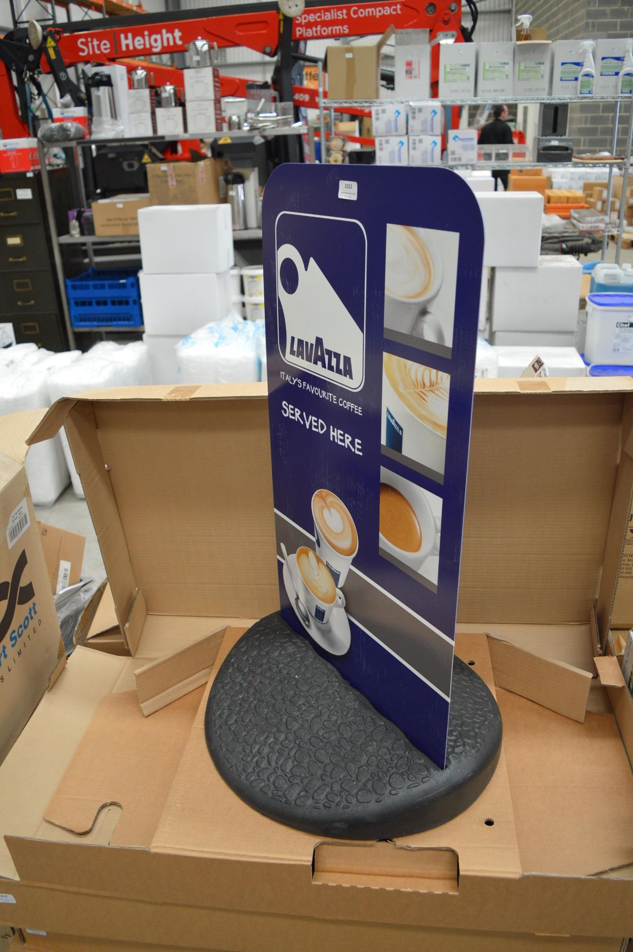 *Lavazza Free Standing Sign - Image 2 of 2