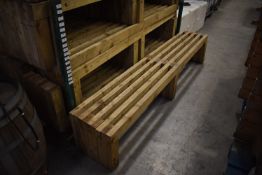 *Tanalised Reclaimed Timber Bench 235cm long