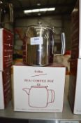 *Two Avilux 32oz Stainless Steel Tea Coffee Pots